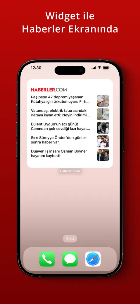 Haberler.com screen 3