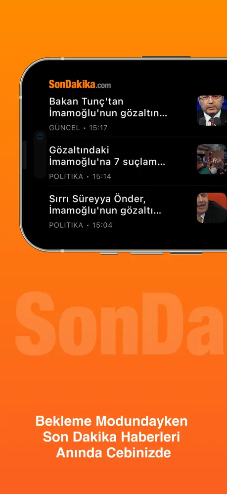 Sondakika.com screen 2